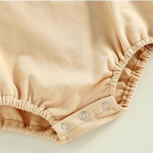 NWT Baby Thanksgiving Outfits Turkey Pullover Crewneck Sweatshirt Romper - Picture 3 of 7